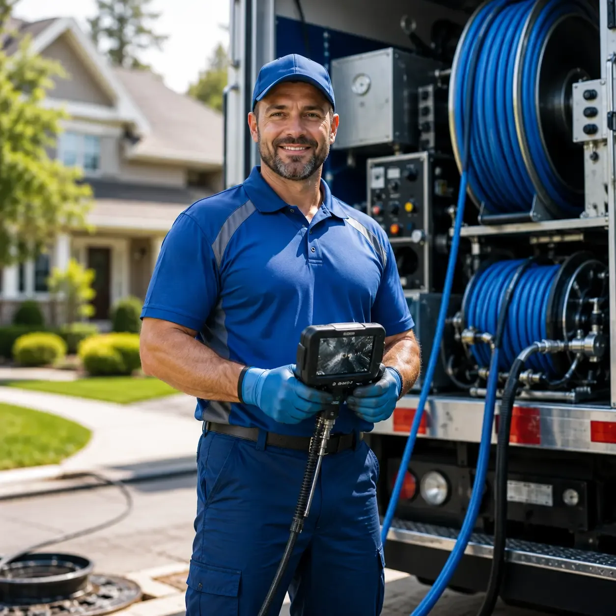 Local outdoor drain cleaning specialists in Glen, MS